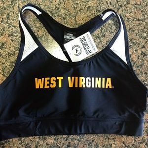 VS Pink WVU sports bra